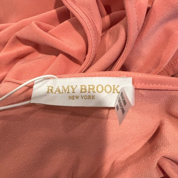 Ramy Brook Rosette Top in Pink (M) - Picture 7 of 11